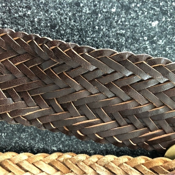 Genuine Leather 1x Boho Big buckle Maroon Belt - Picture 5 of 5